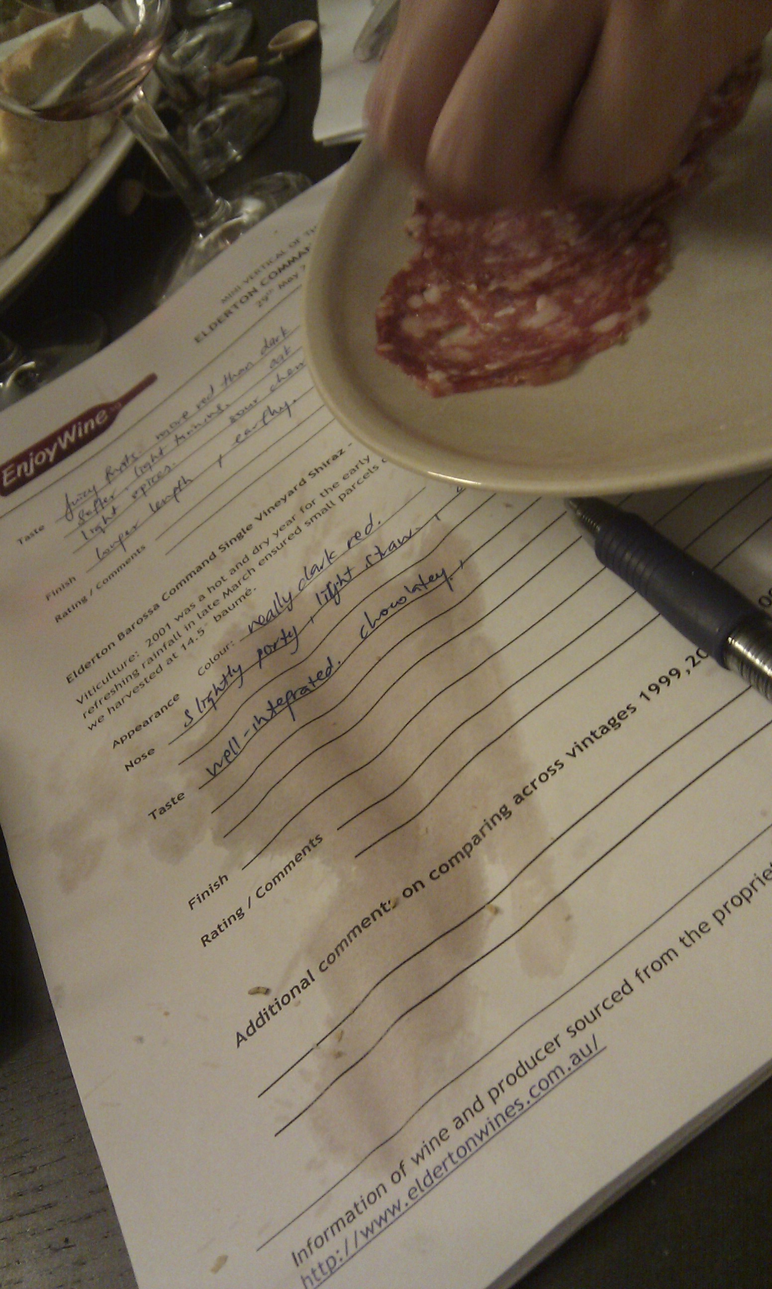 Elderton Command on my notes!