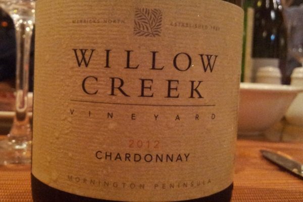 Willow Creek Vineyard Chardonnay 2012