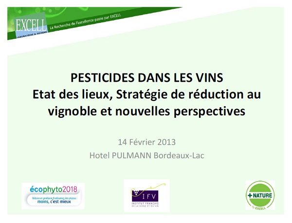 Chemical residues in wines – A wakeup call on farming practices
