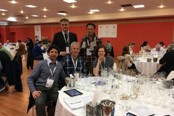 Scoring wines at Vinitaly 5 Star Wine